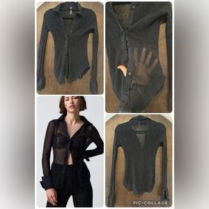 Free People | Siggi Buttondown Shirt | Size: small